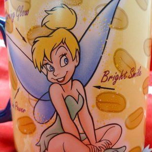 Disney Tinkerbell Magical Mornings Coffee Mug Over